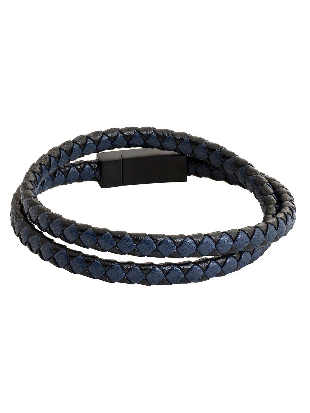 bodha leather wraparound bracelet