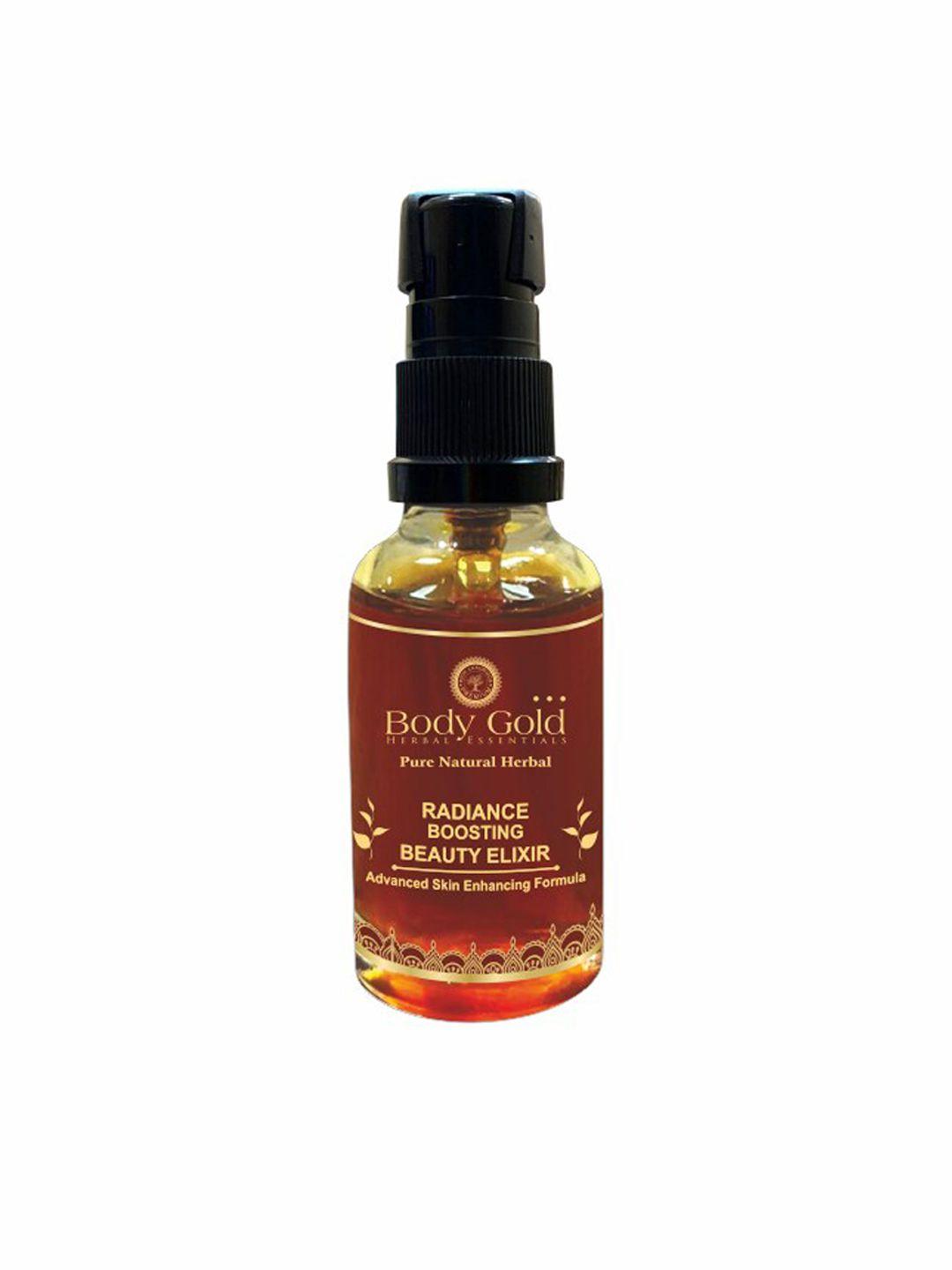 body gold radiance boosting beauty elixir - 15 ml