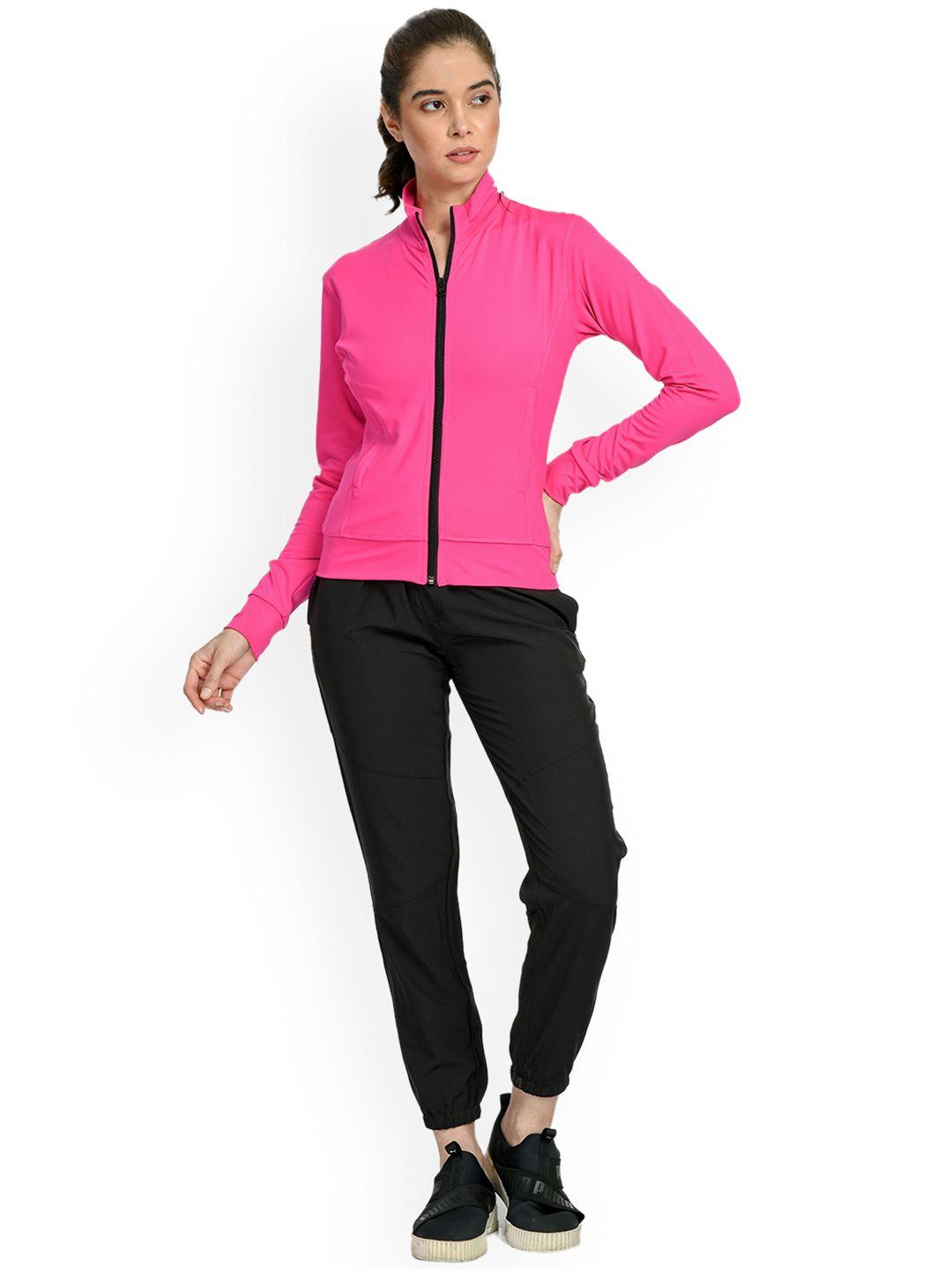 body smith mock collar long sleeves dry fit training or gym sporty jacket