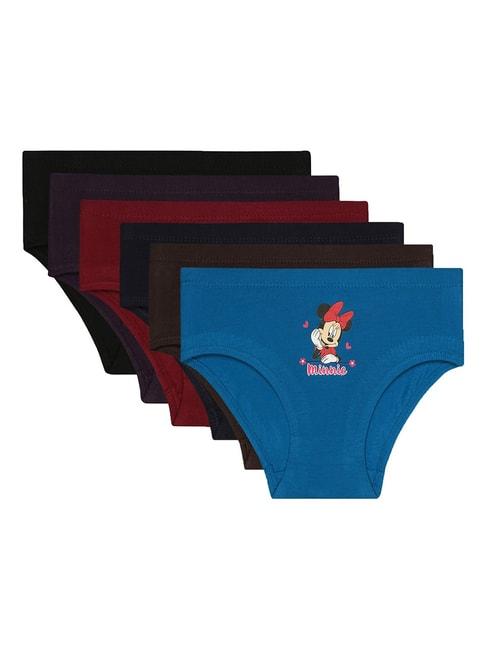bodycare kids assorted printed panties (pack of 6)