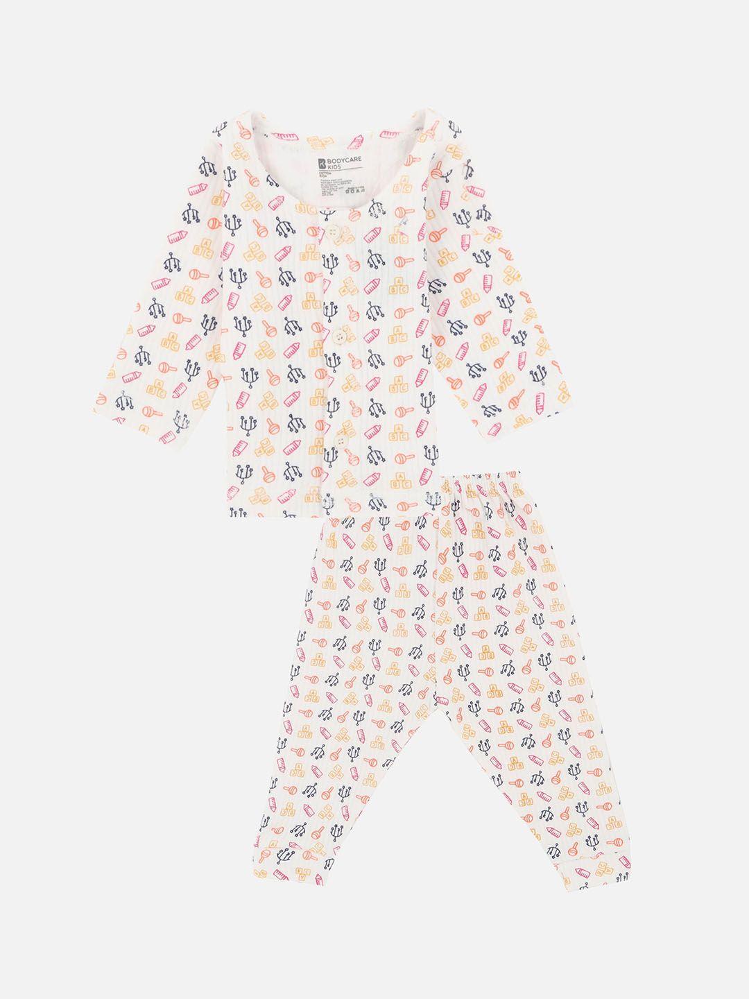 bodycare kids infants assorted printed cotton thermal set