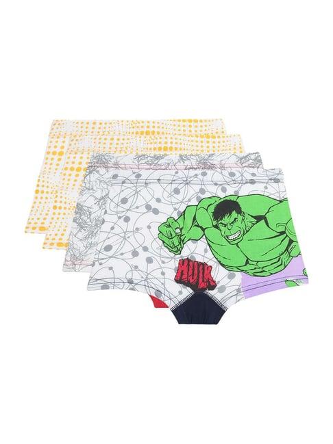 bodycare-kids-multicolor-cotton-printed-avengers-trunk-(assorted,-pack-of-4)