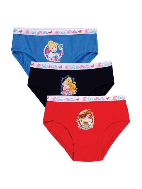 bodycare kids multicolor cotton printed panties (pack of 3)