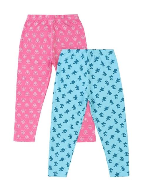 bodycare kids multicolor printed pants (pack of 2)