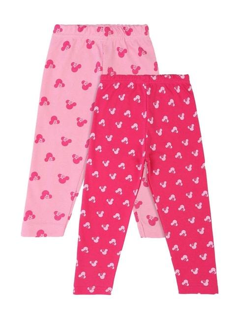 bodycare kids multicolor printed pants (pack of 2)