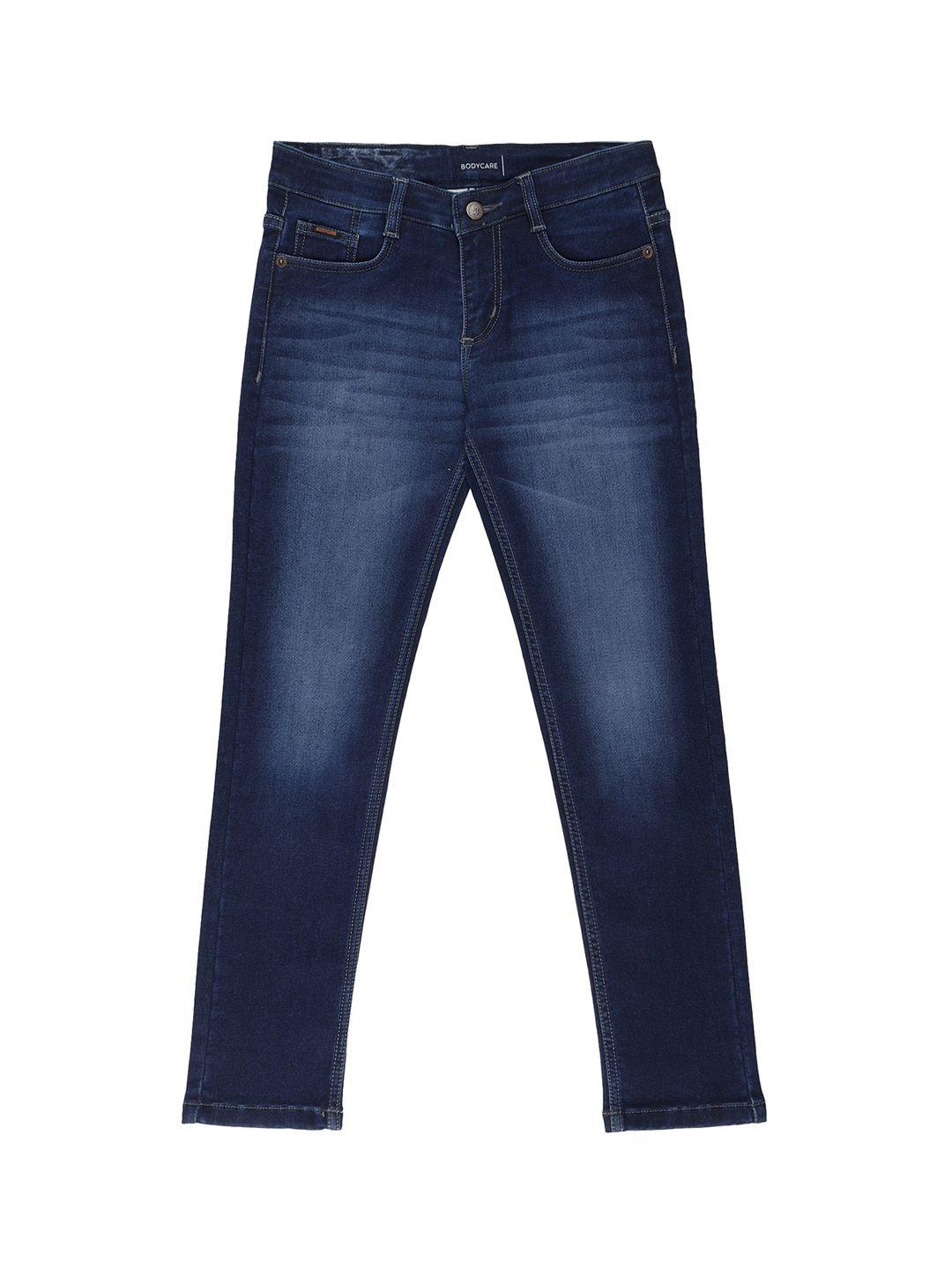 bodycare boys mid-rise heavy fade clean look jeans
