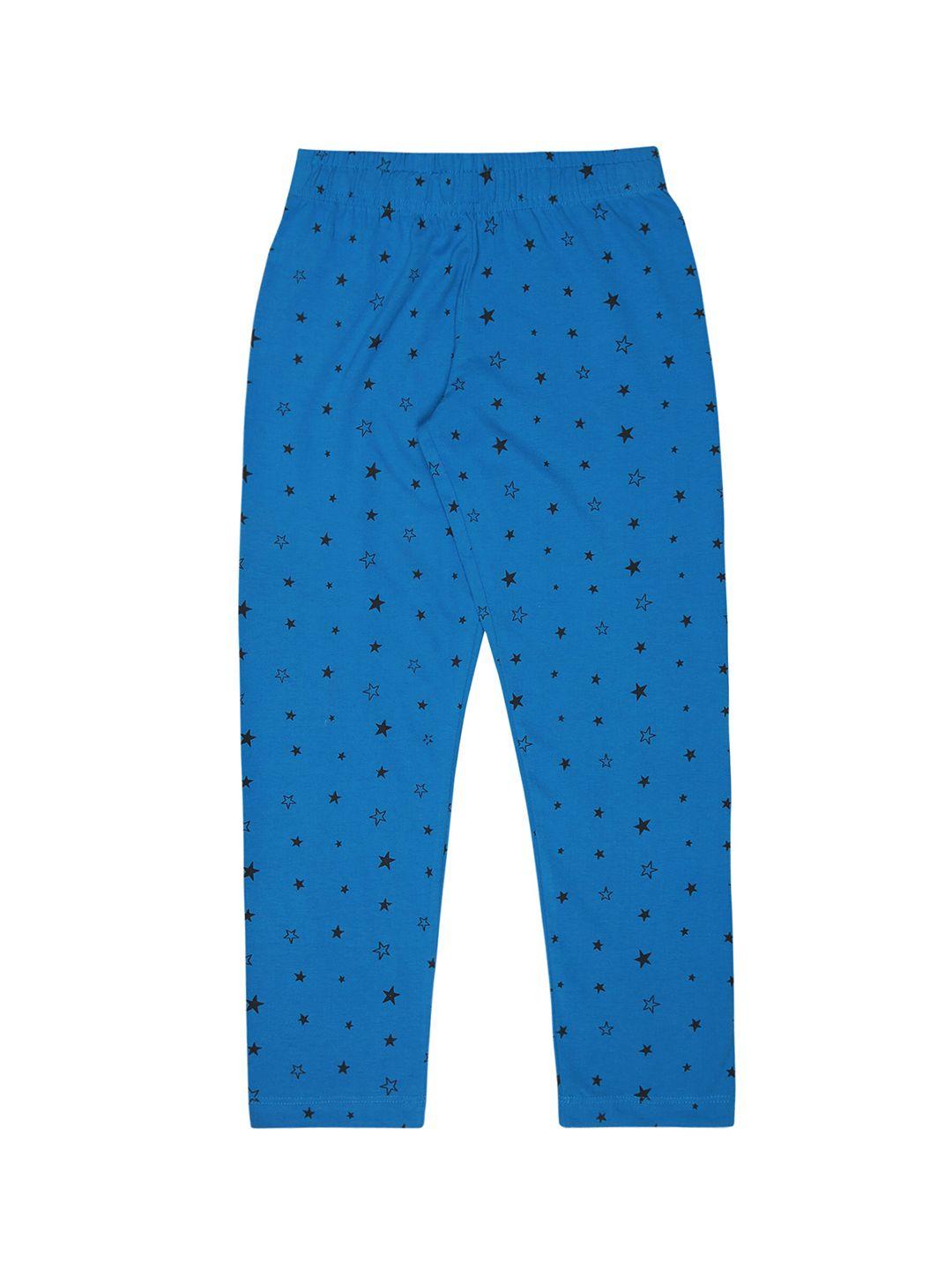bodycare boys printed cotton mid-rise lounge pant
