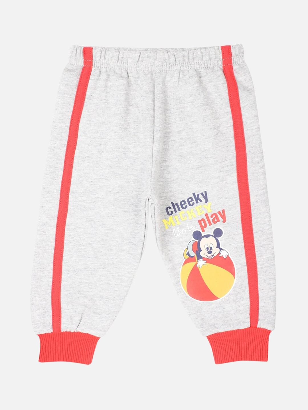 bodycare first infant boys mickey & friends printed joggers