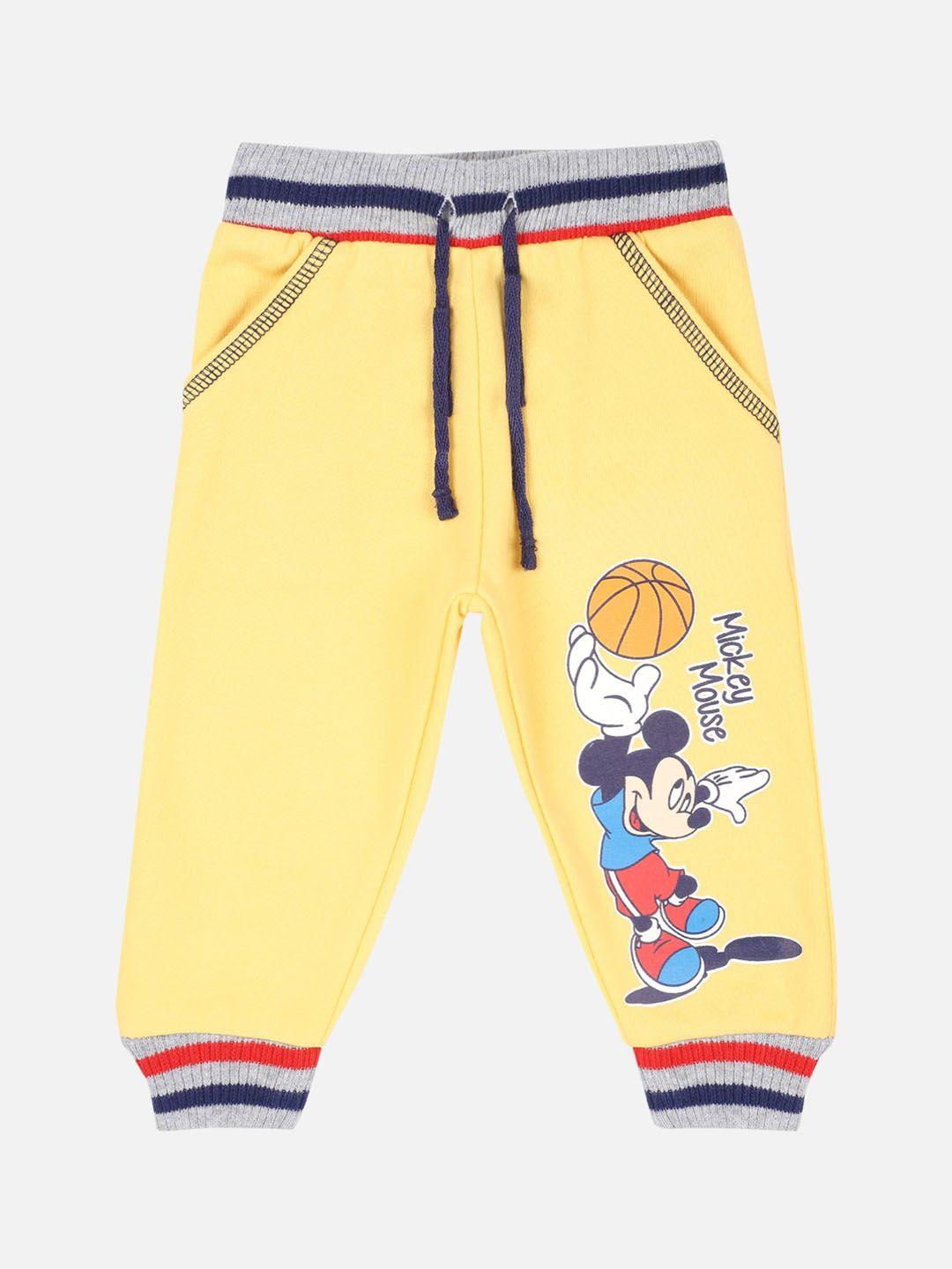 bodycare first infant boys mickey & friends printed joggers