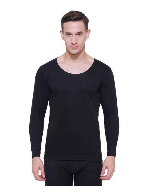 bodycare insider black regular fit thermal top