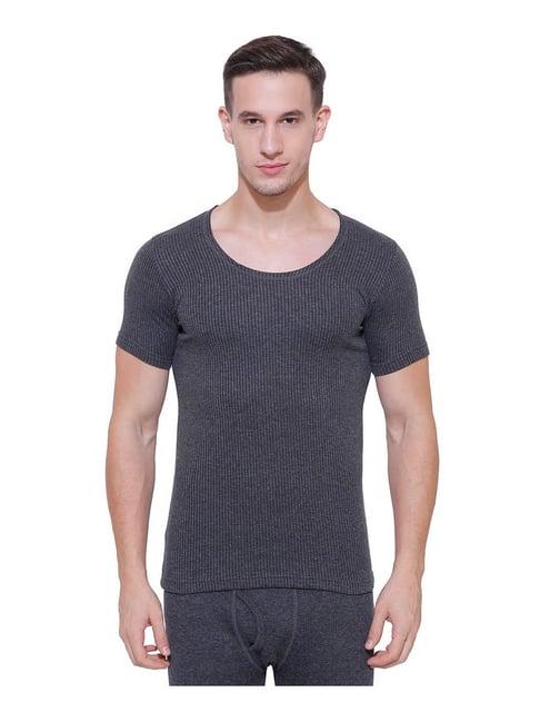 bodycare insider grey melange regular fit thermal top