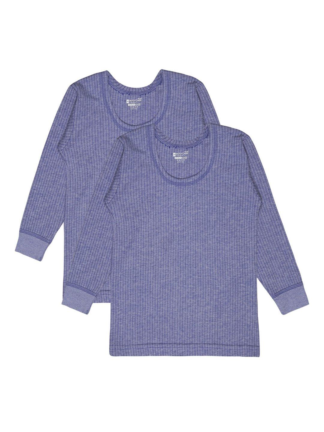 bodycare insider kids pack of 2 ribbed thermal tops