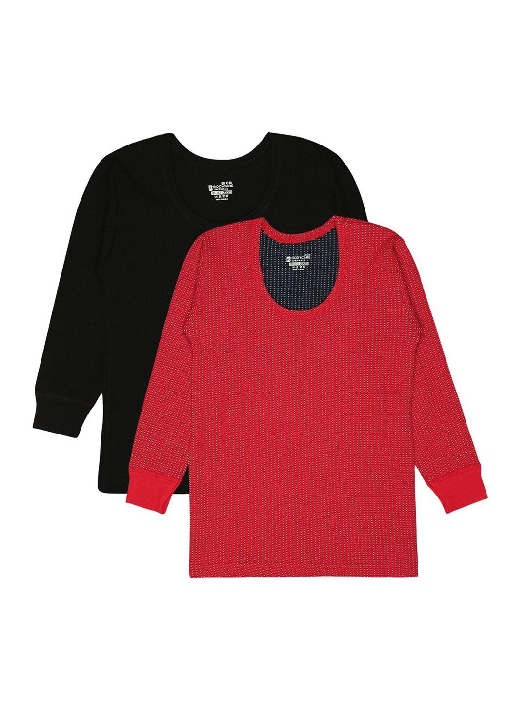 bodycare insider kids pack of 2 ribbed thermal tops