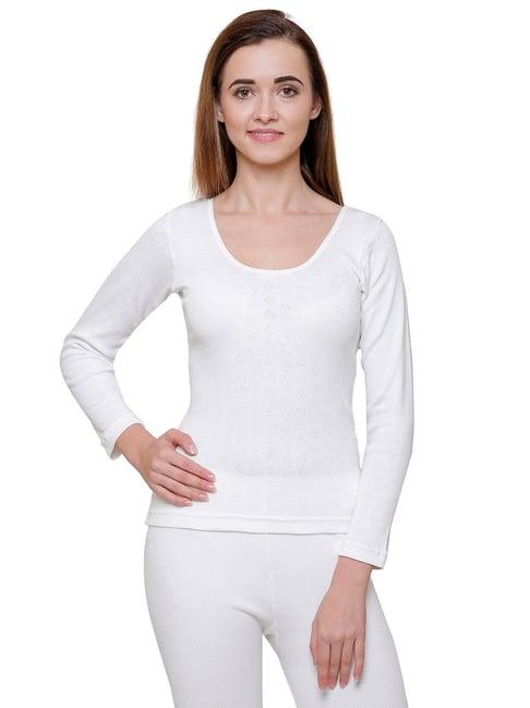 bodycare insider off white thermal top
