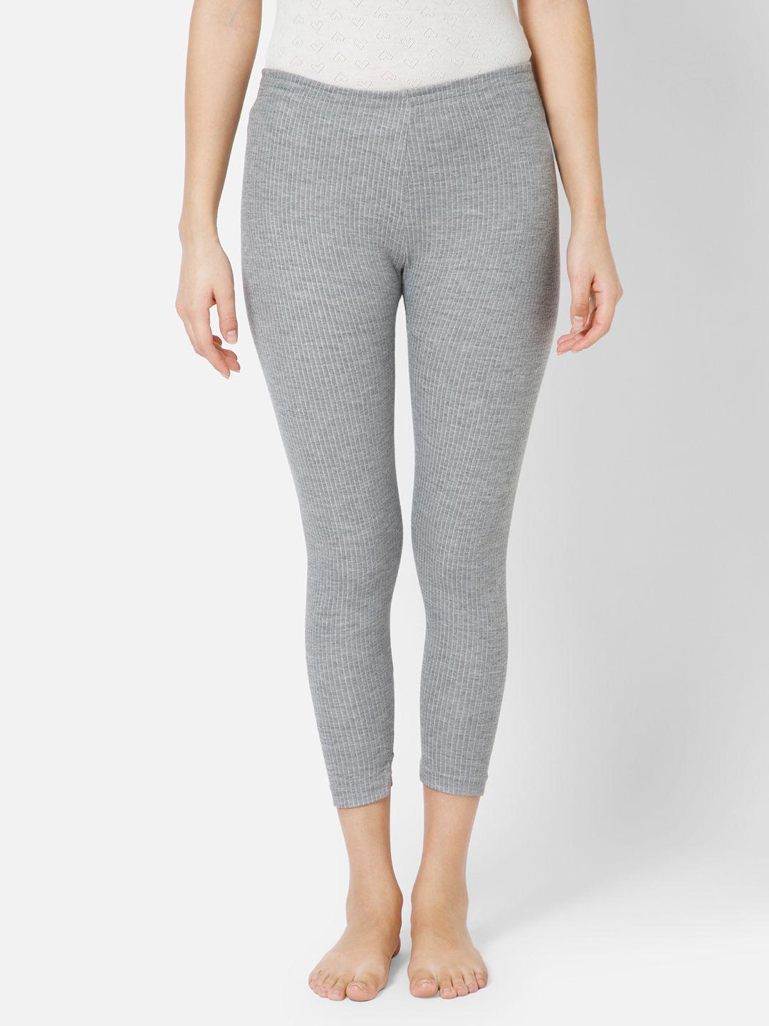 bodycare insider women ribbed wool thermal bottoms