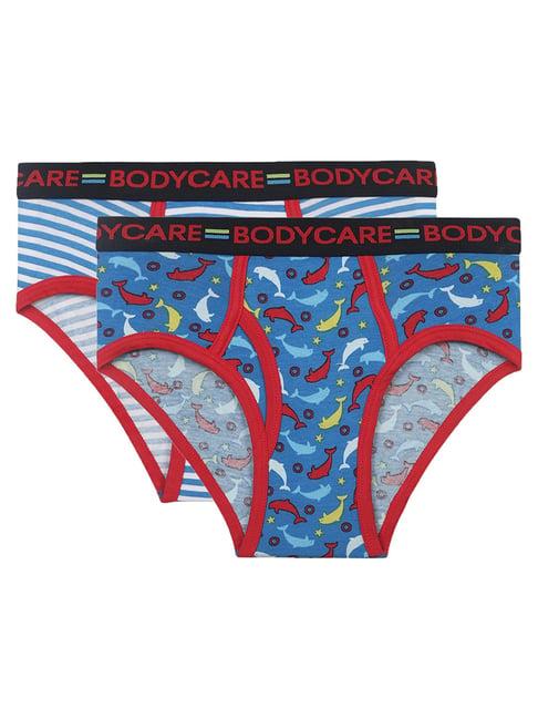 bodycare kids assorted printed briefs (pack of 2)