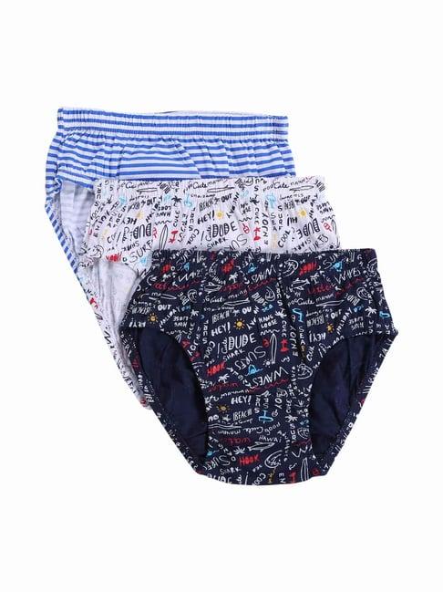 bodycare kids assorted printed briefs (pack of 5)