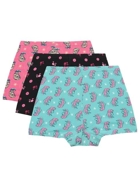 bodycare kids assorted printed shorts (pack of 3)