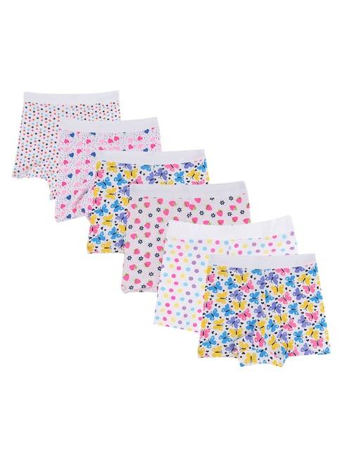 bodycare kids assorted printed shorts (pack of 6)