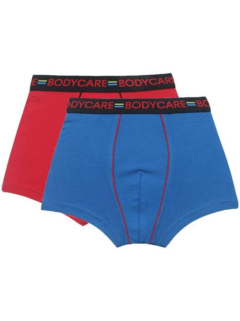 bodycare kids assorted solid trunks (pack of 2)