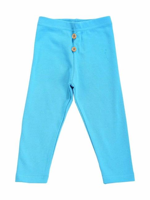 bodycare kids blue solid trackpants