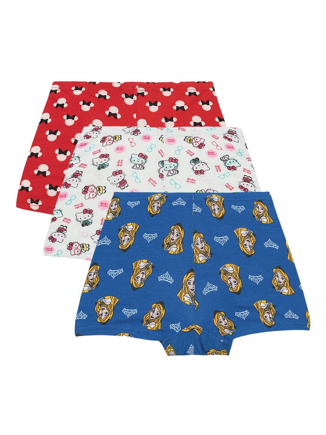 bodycare kids boys pack of 3 assorted printed cotton shorts