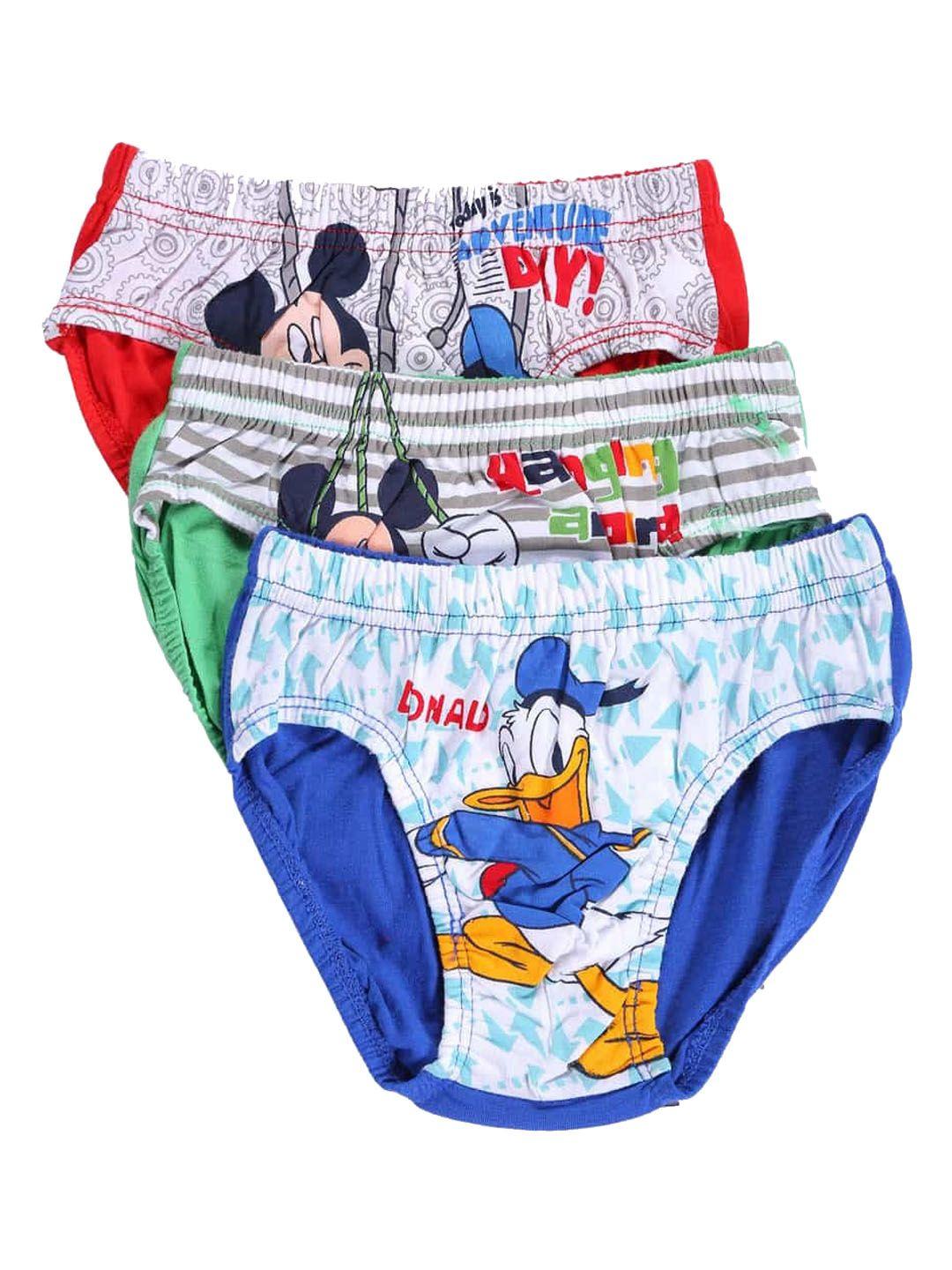 bodycare kids boys pack of 3 assorted printed hipster briefs