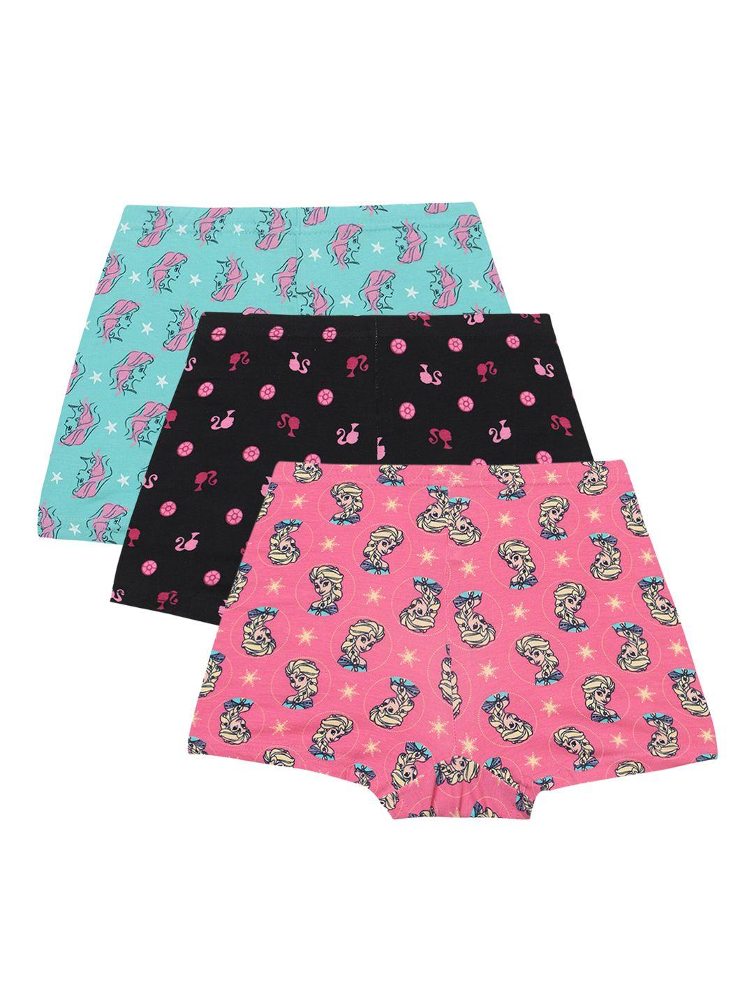 bodycare kids boys pack of 3 printed cotton shorts