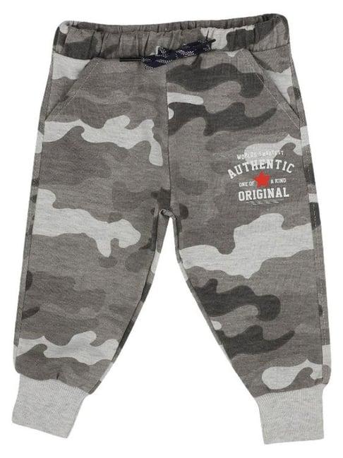 bodycare kids fern grey camouflage joggers