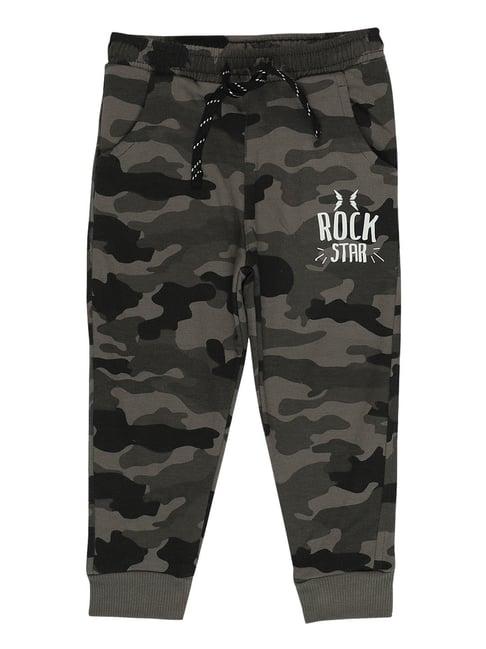 bodycare kids grey camouflage joggers