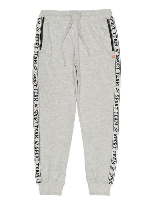 bodycare kids grey melange solid joggers