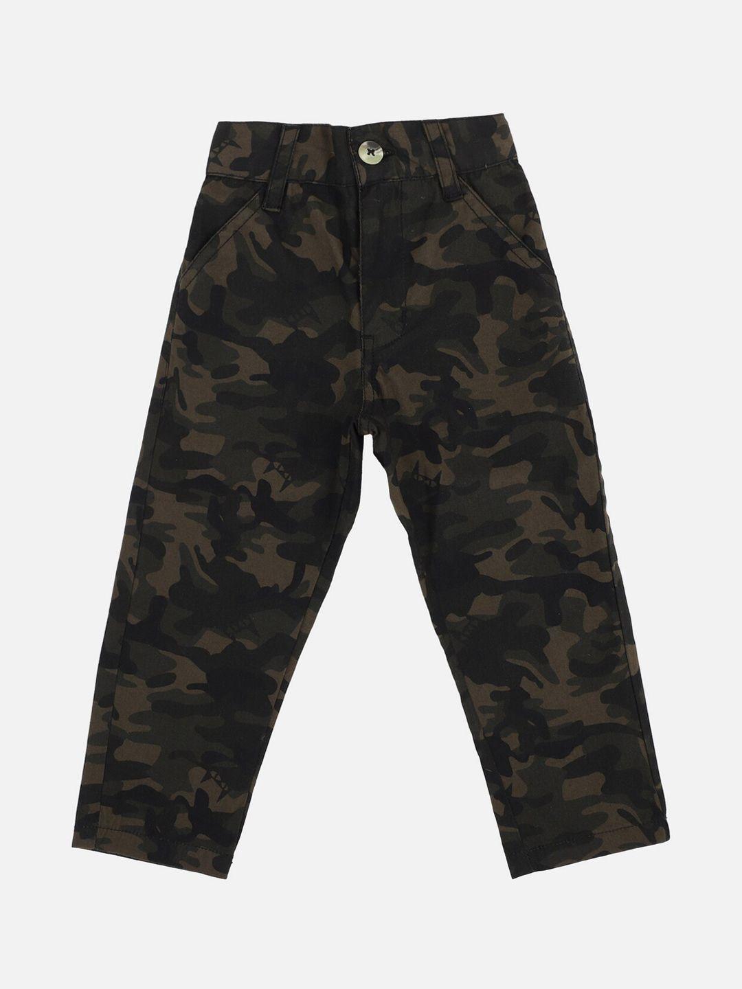 bodycare kids infant boys fern green camouflage pant