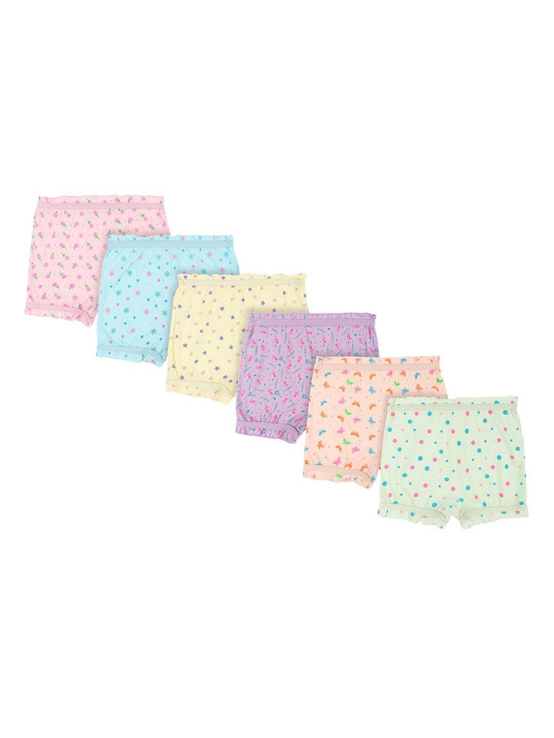 bodycare kids kids pack of 6 assorted cotton basic briefs