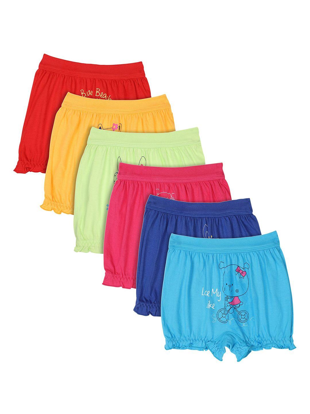 bodycare kids kids pack of 6 assorted cotton basic briefs
