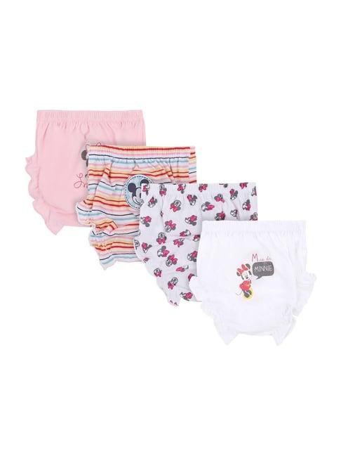 bodycare kids multicolor cotton printed bloomers (pack of 4)