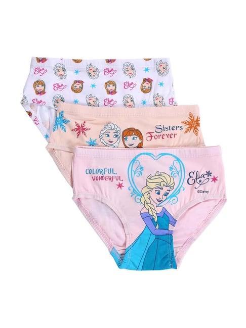 bodycare kids multicolor cotton printed panties (pack of 3)