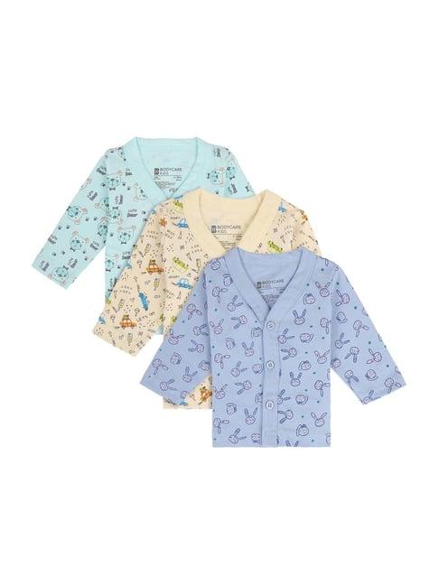 bodycare kids multicolor cotton printed t-shirt (pack of 3)