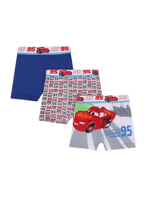 bodycare kids multicolored cotton printed trunk (pack of 3)