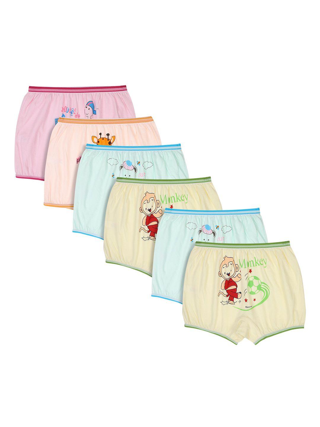 bodycare kids pack of 6 cotton basic briefs