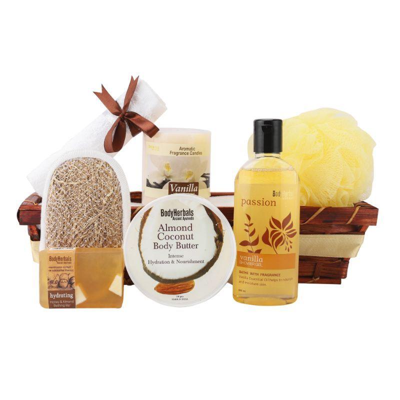 bodyherbals luxurious bath & body skin care gift set