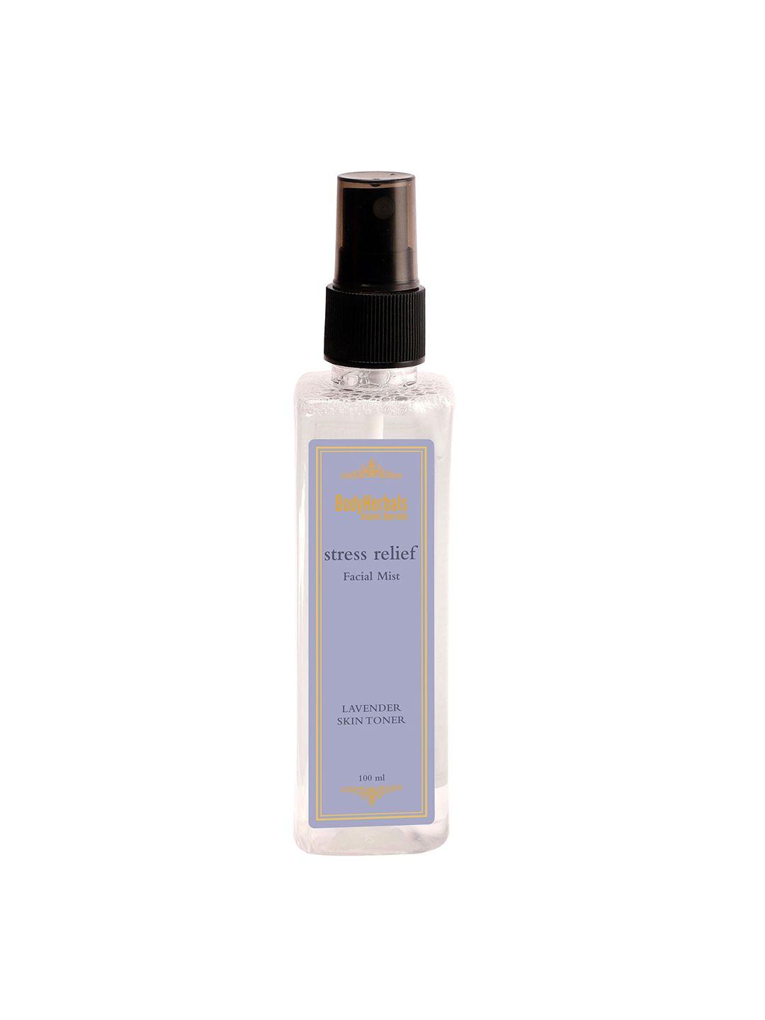 bodyherbals stress relief glow lavender facial mist - 100 ml