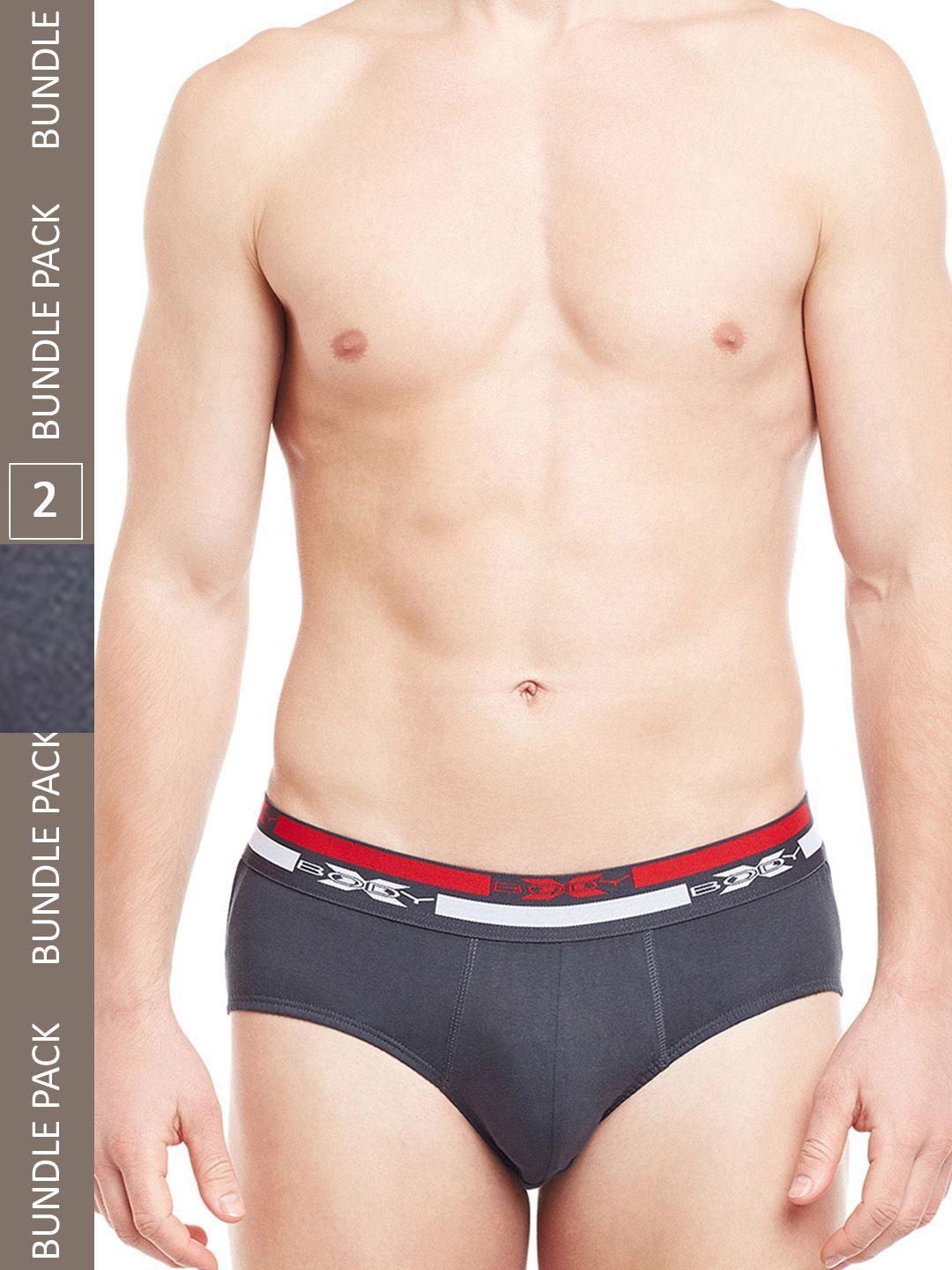 bodyx men pack of 2 solid basic briefs bx12b-navy-2pcs-s