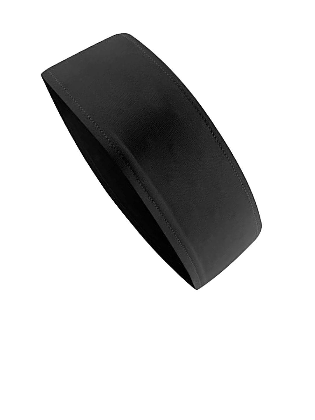 boldfit black solid bandana headband