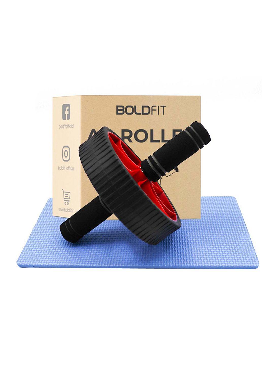 boldfit red abs roller