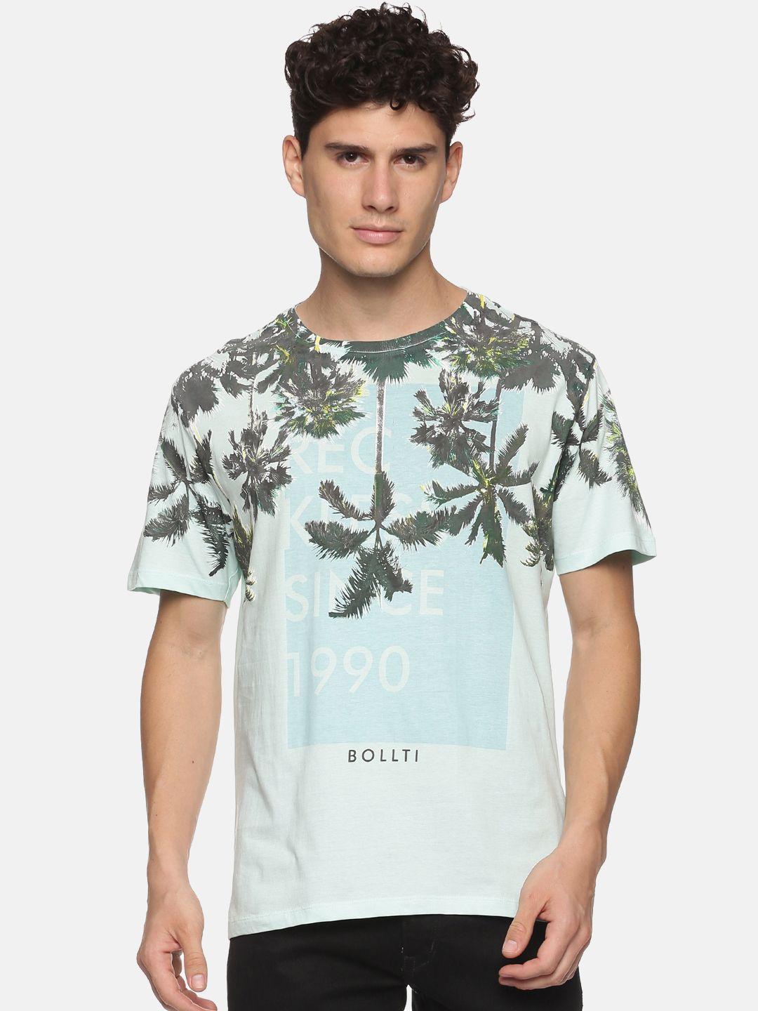bollti tropical printed cotton t-shirt