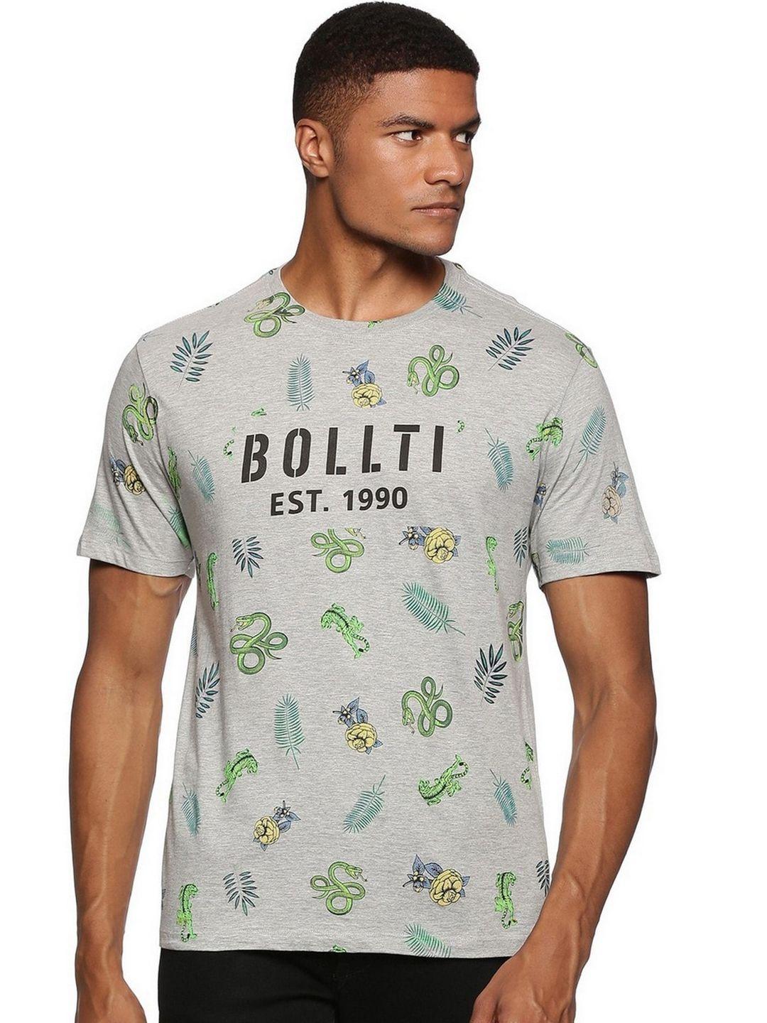 bollti conversational printed pure cotton t-shirt
