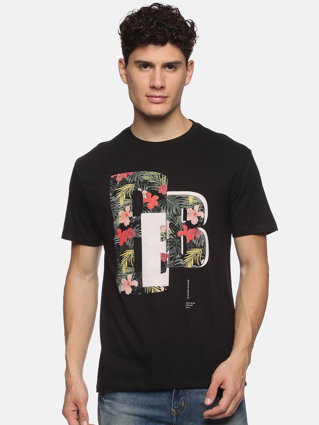 bollti floral printed cotton t-shirt