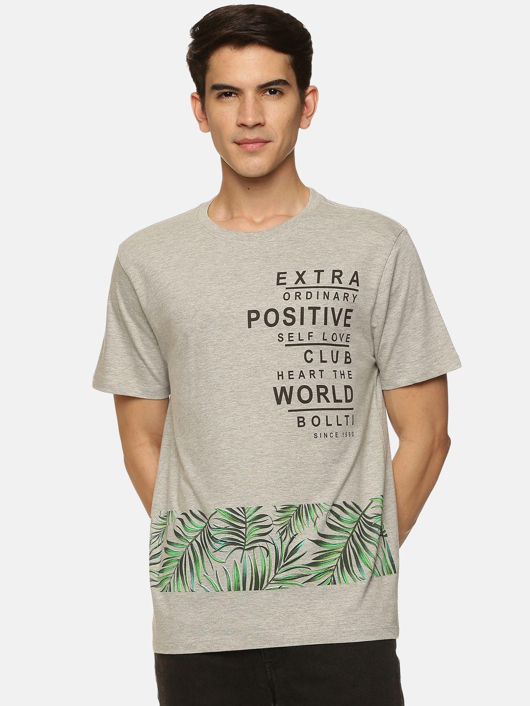 bollti tropical printed pure cotton t-shirt