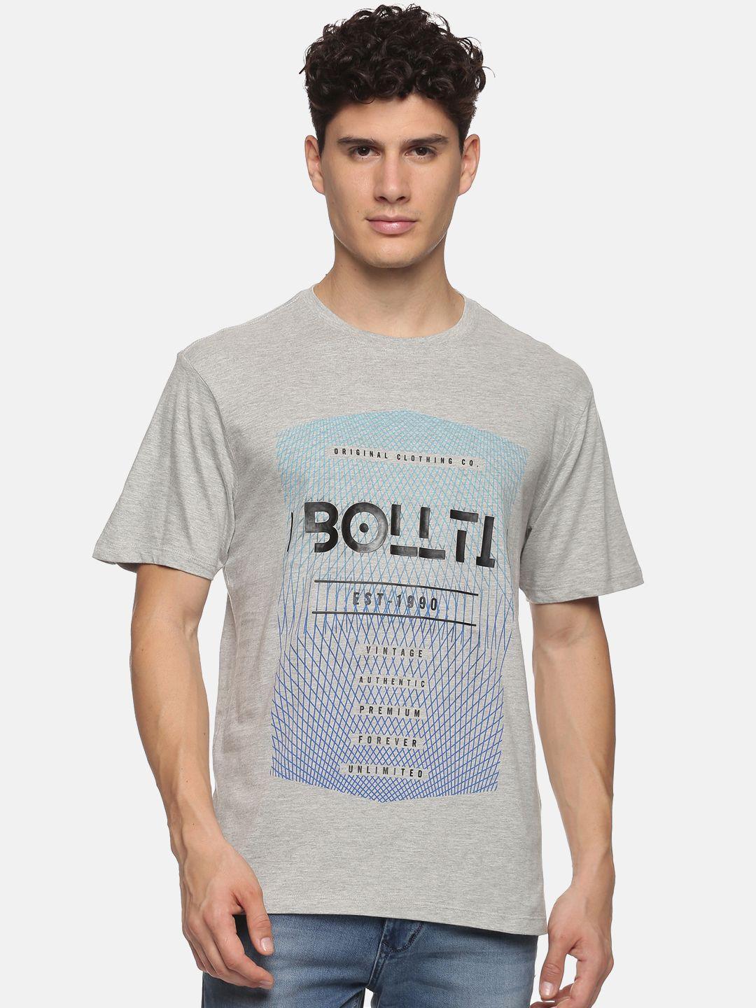 bollti typography printed cotton t-shirt