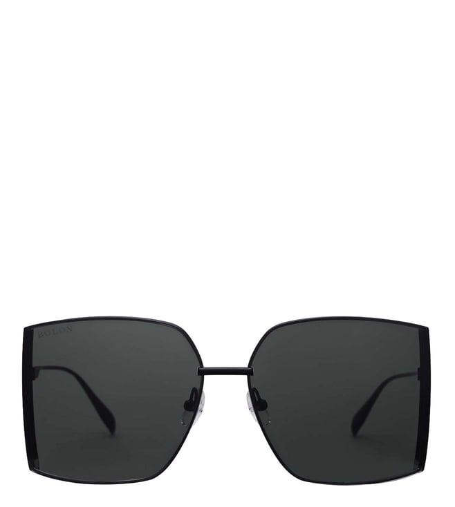 bolon bl7189a10 grey geometric sunglasses for women
